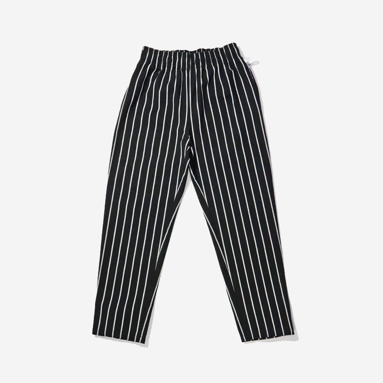 Chef Pants - Black Stripe Duck Canvas