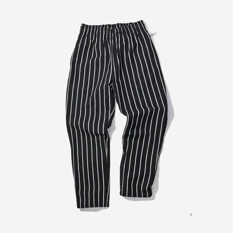 Chef Pants - Black Stripe Duck Canvas