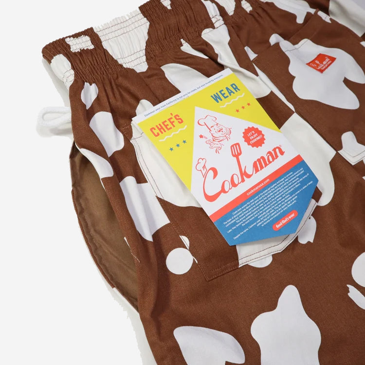 Chef Pants - Brown Cow