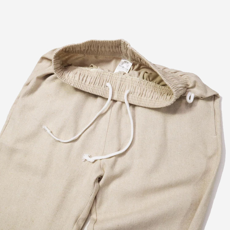 Chef Pants - Cream Milk Tweed