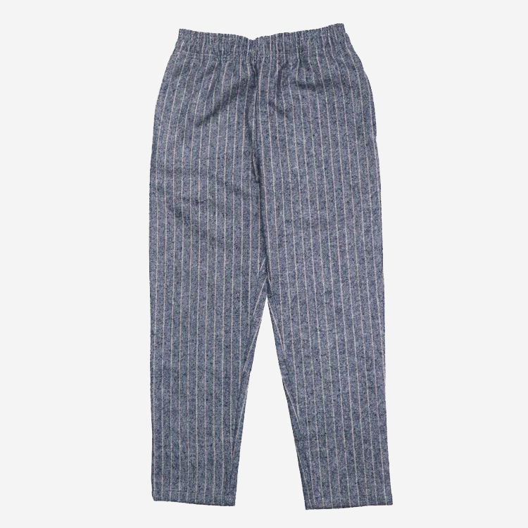 Chef Pants - Light Grey Wool Mix Stripe