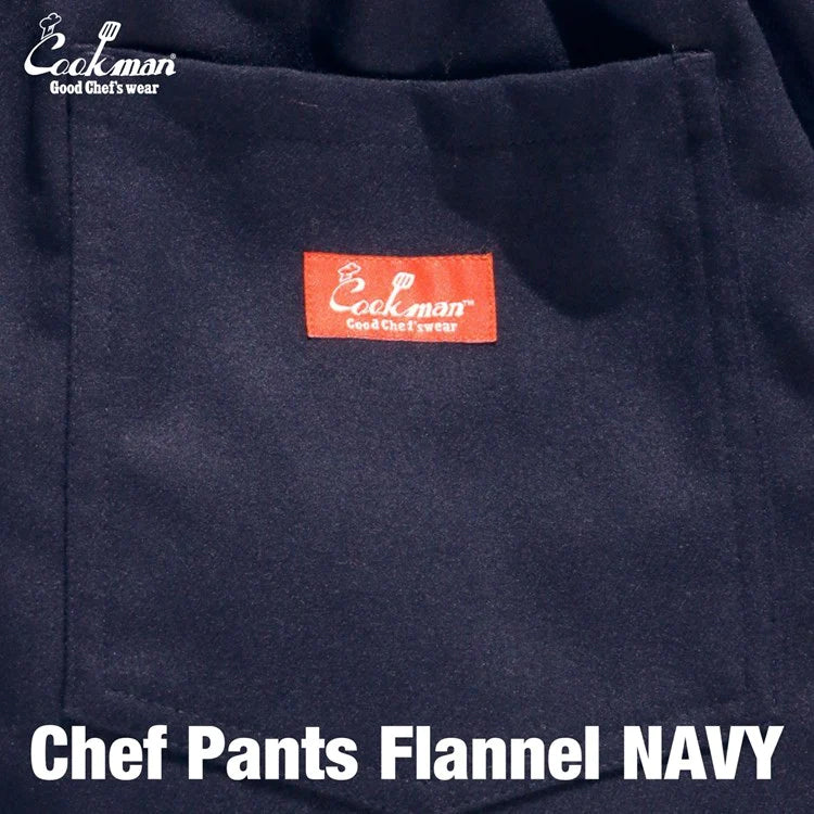 Chef Pants - Navy Flannel
