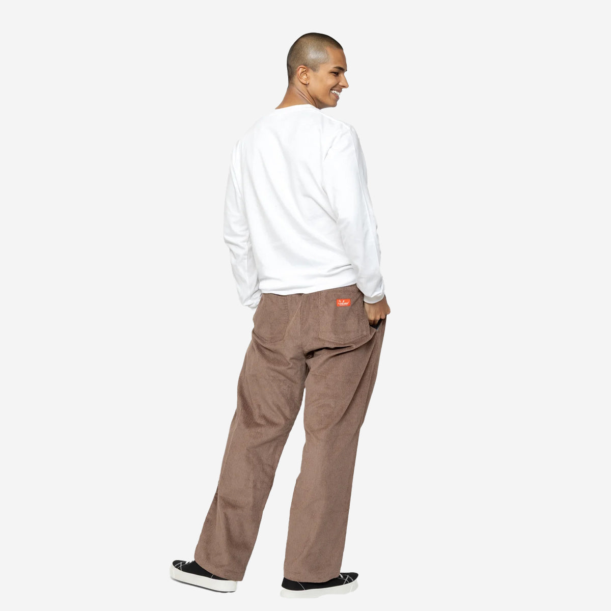 Chef Pants Semi-Wide - Corduroy - Cocoa