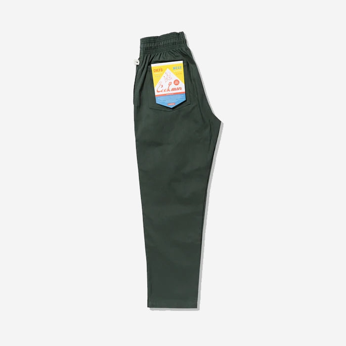 Chef Pants - Herringbone Evergreen