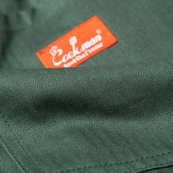 Chef Pants - Herringbone Evergreen