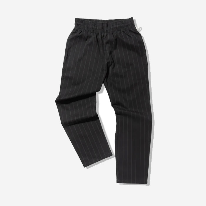 Chef Pants - Stripe Black Shadow