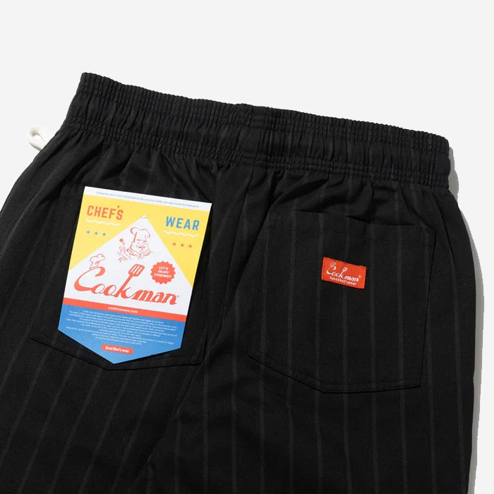 Chef Pants - Stripe Black Shadow