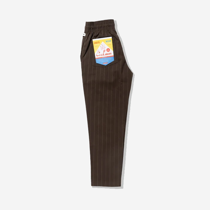 Chef Pants - Stripe Muddy Coffee