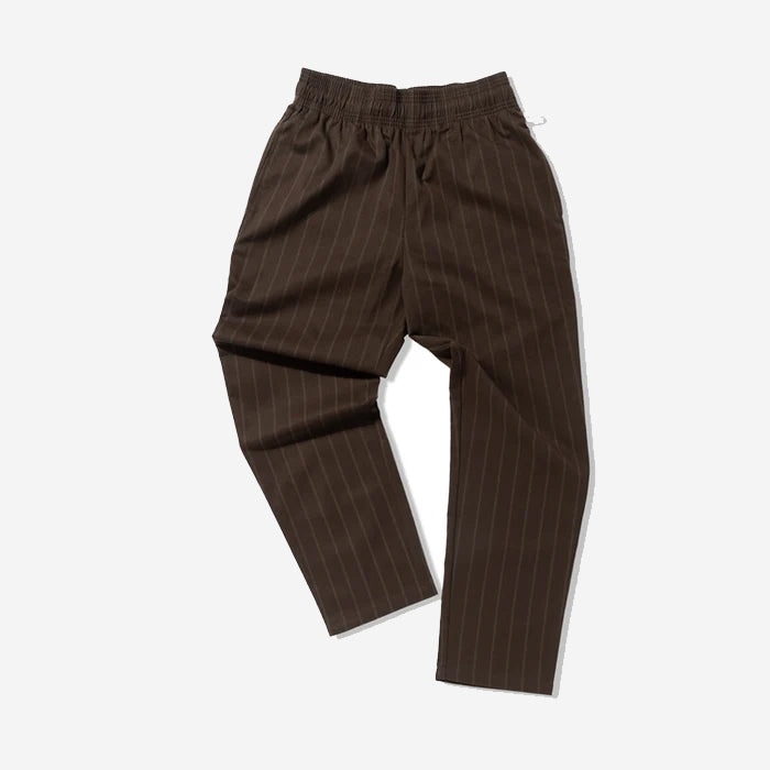 Chef Pants - Stripe Muddy Coffee