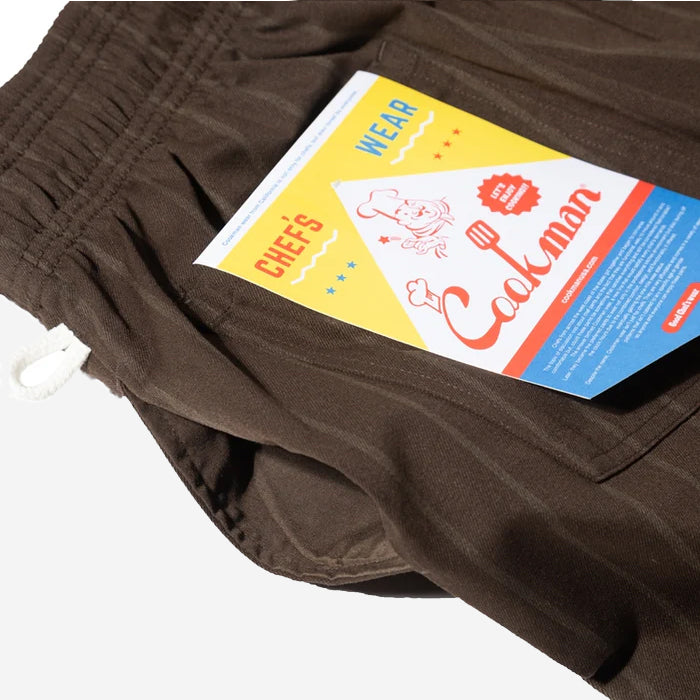 Chef Pants - Stripe Muddy Coffee