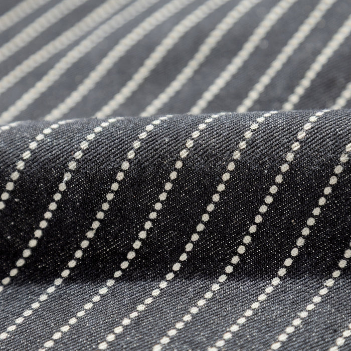 Chef Pants Semi-Wide - Black Wabash Denim
