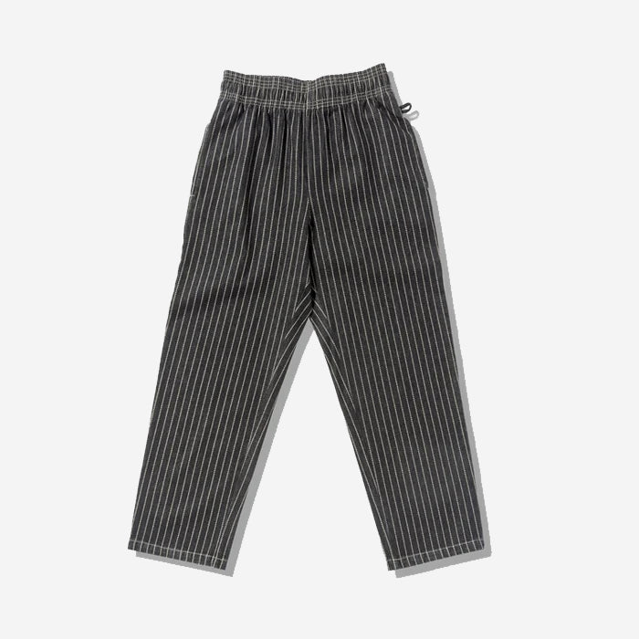 Chef Pants Semi-Wide - Black Wabash Denim