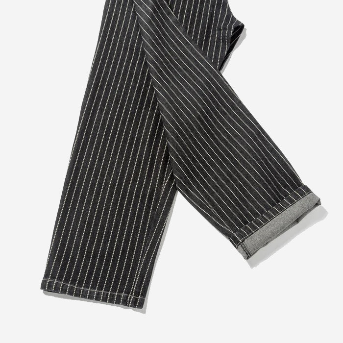 Chef Pants Semi-Wide - Black Wabash Denim