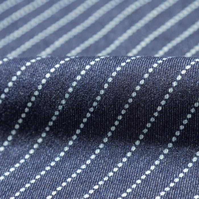 Chef Pants Semi-Wide - Navy Wabash Denim