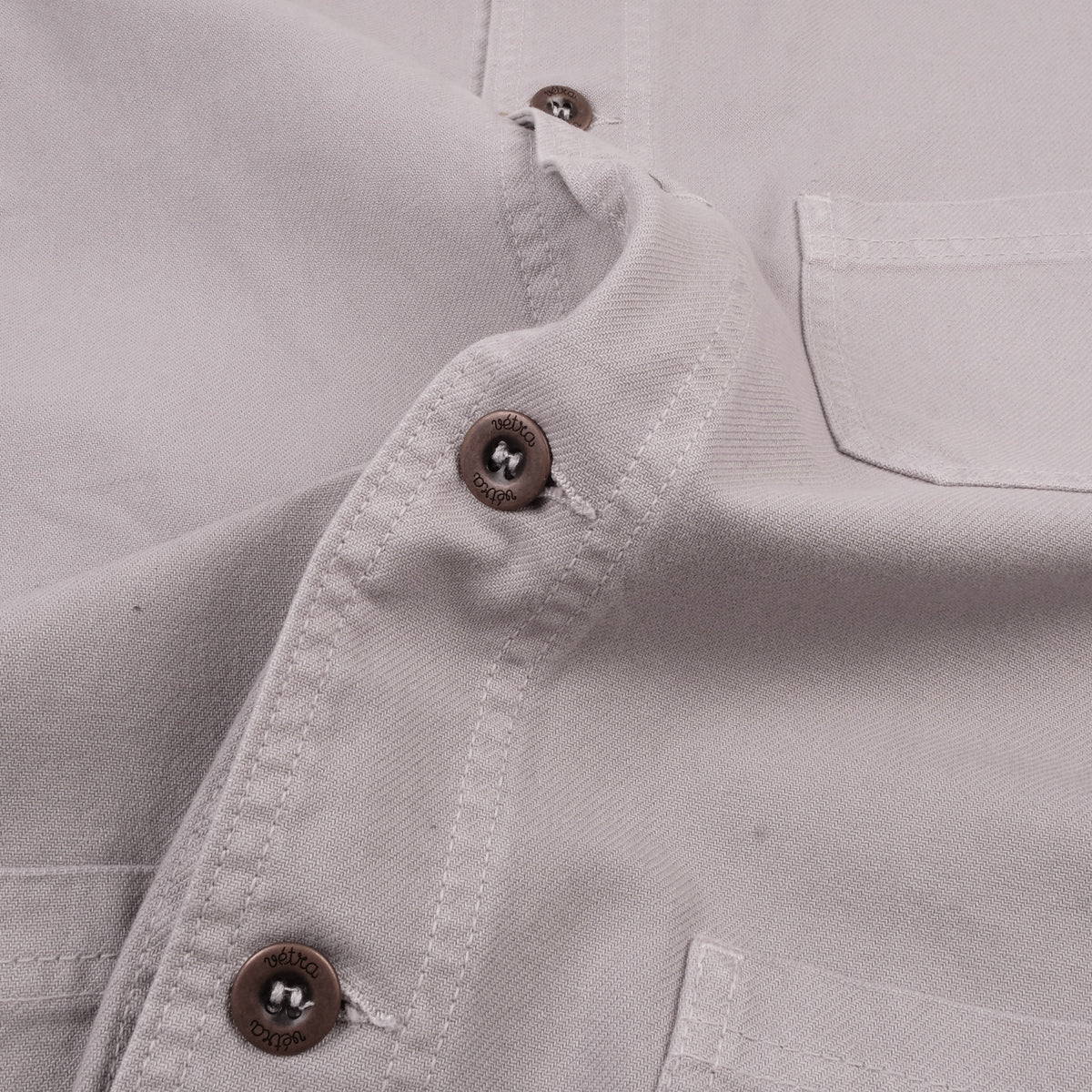 Chore Jacket - Organic Dungaree Twill - Metal