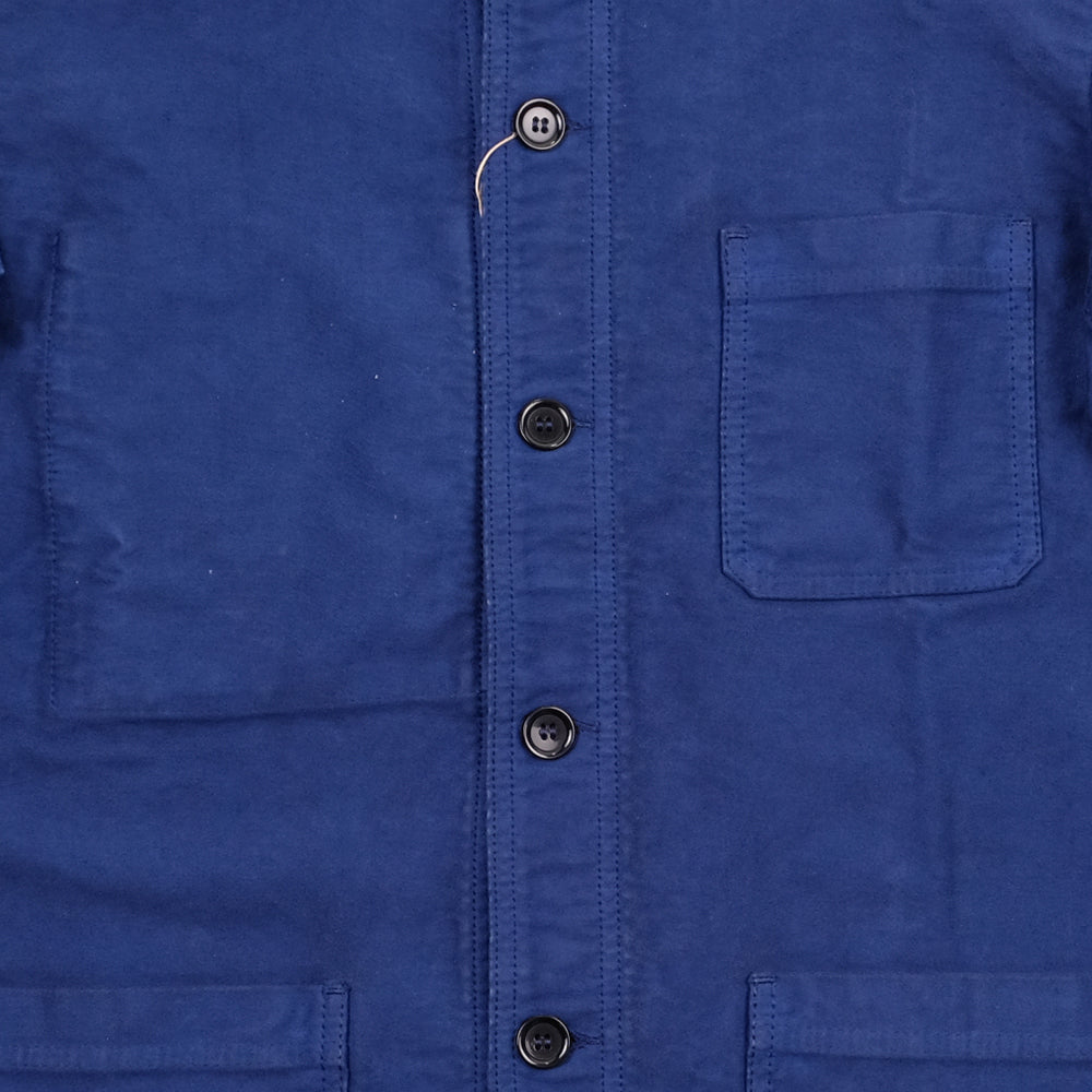Chore Jacket - French Moleskin - Hydrone Blue