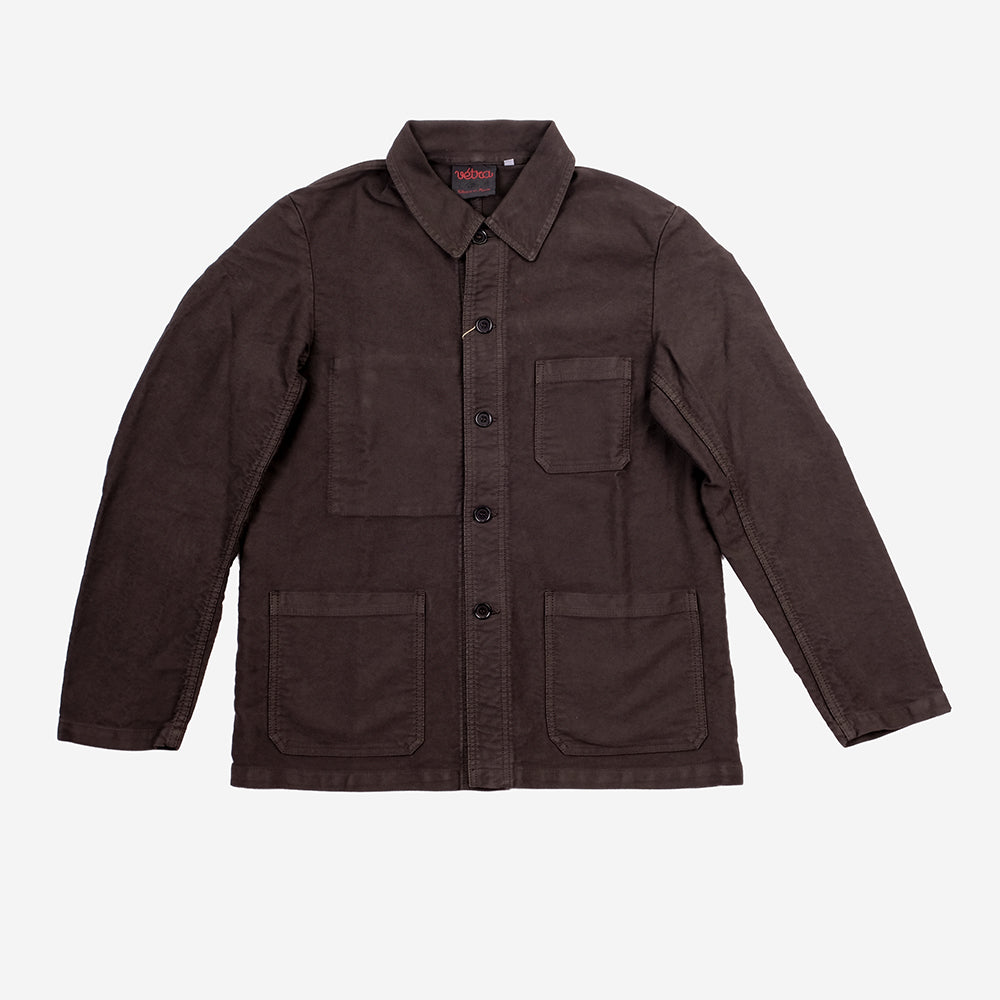Chore Jacket - French Moleskin - Truffle