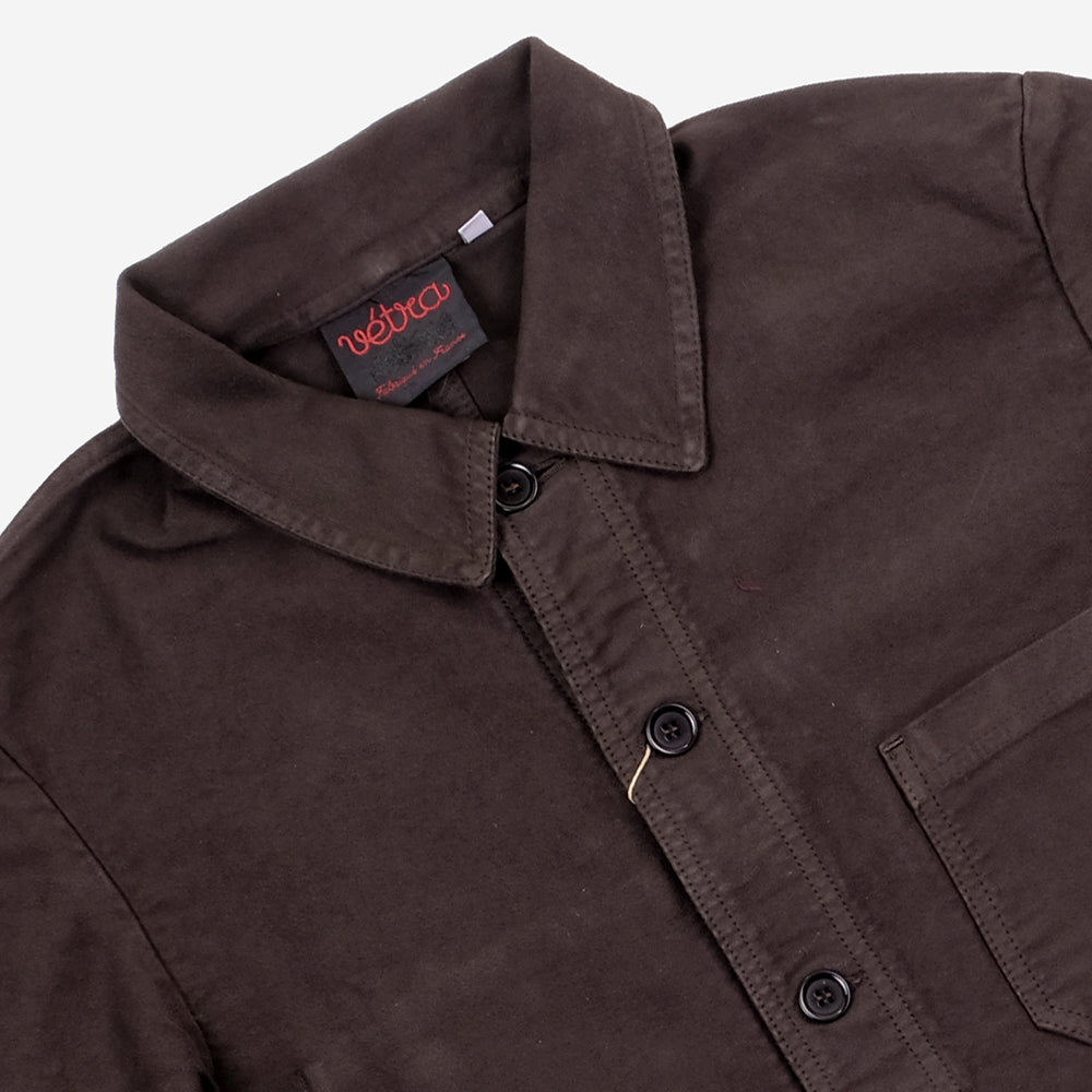 Chore Jacket - French Moleskin - Truffle