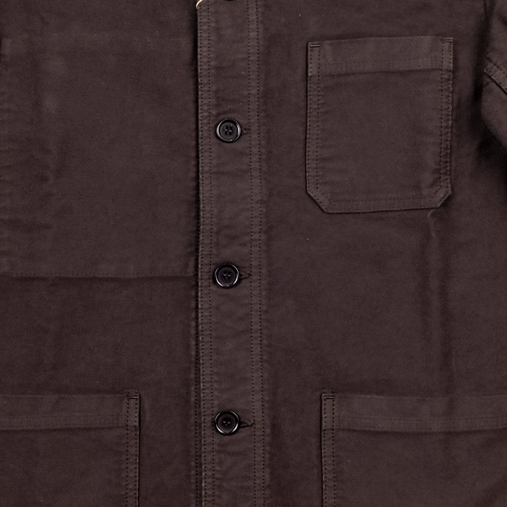 Chore Jacket - French Moleskin - Truffle