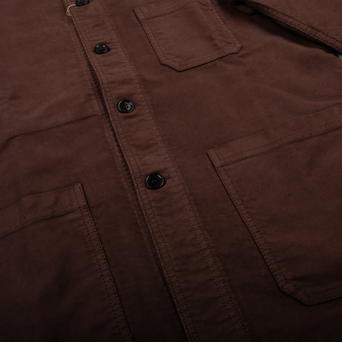 Chore Jacket - French Moleskin - Otter Brown
