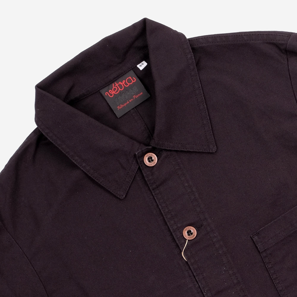 Chore Jacket - Organic Dungaree Twill - Black