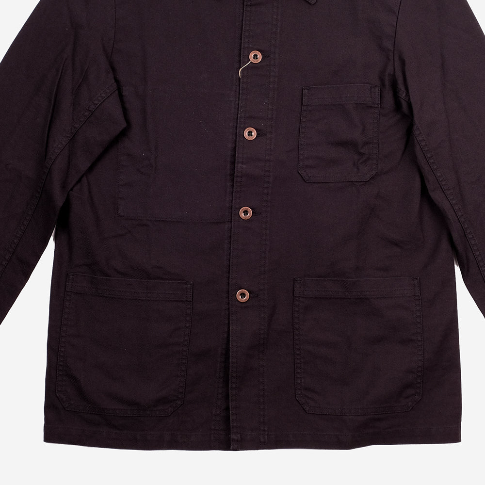 Chore Jacket - Organic Dungaree Twill - Black