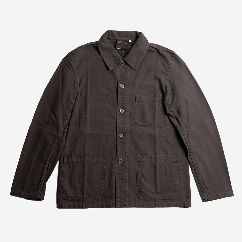 Chore Jacket - Organic Dungaree Twill - Olive