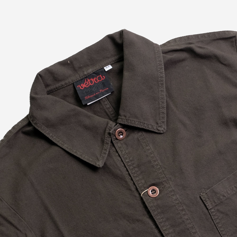 Chore Jacket - Organic Dungaree Twill - Olive