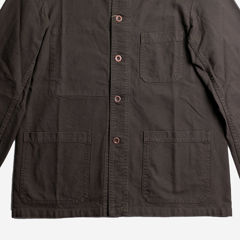 Chore Jacket - Organic Dungaree Twill - Olive