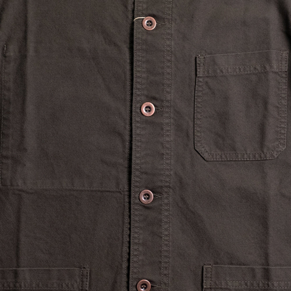 Chore Jacket - Organic Dungaree Twill - Olive