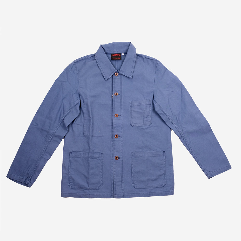 Chore Jacket - Organic Dungaree Twill - Postman Blue