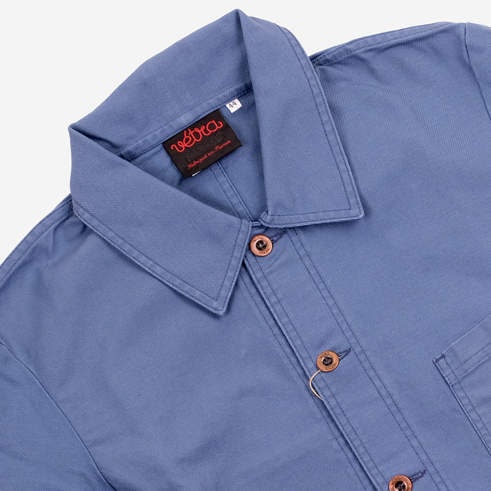 Chore Jacket - Organic Dungaree Twill - Postman Blue