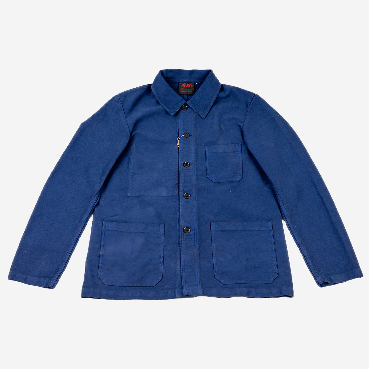Chore Jacket French Moleskin Hydrone Blue
