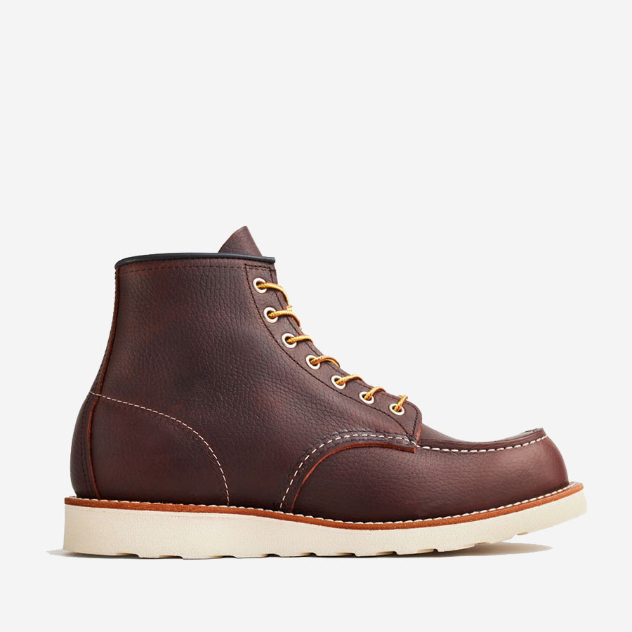 Classic Moc 6-Inch Leather Boots - Briar Oil-Slick Brown