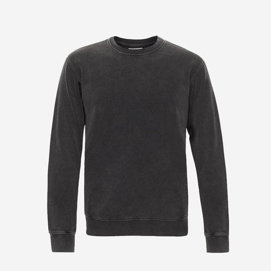 Classic Organic Crew Sweatshirt - Faded Black