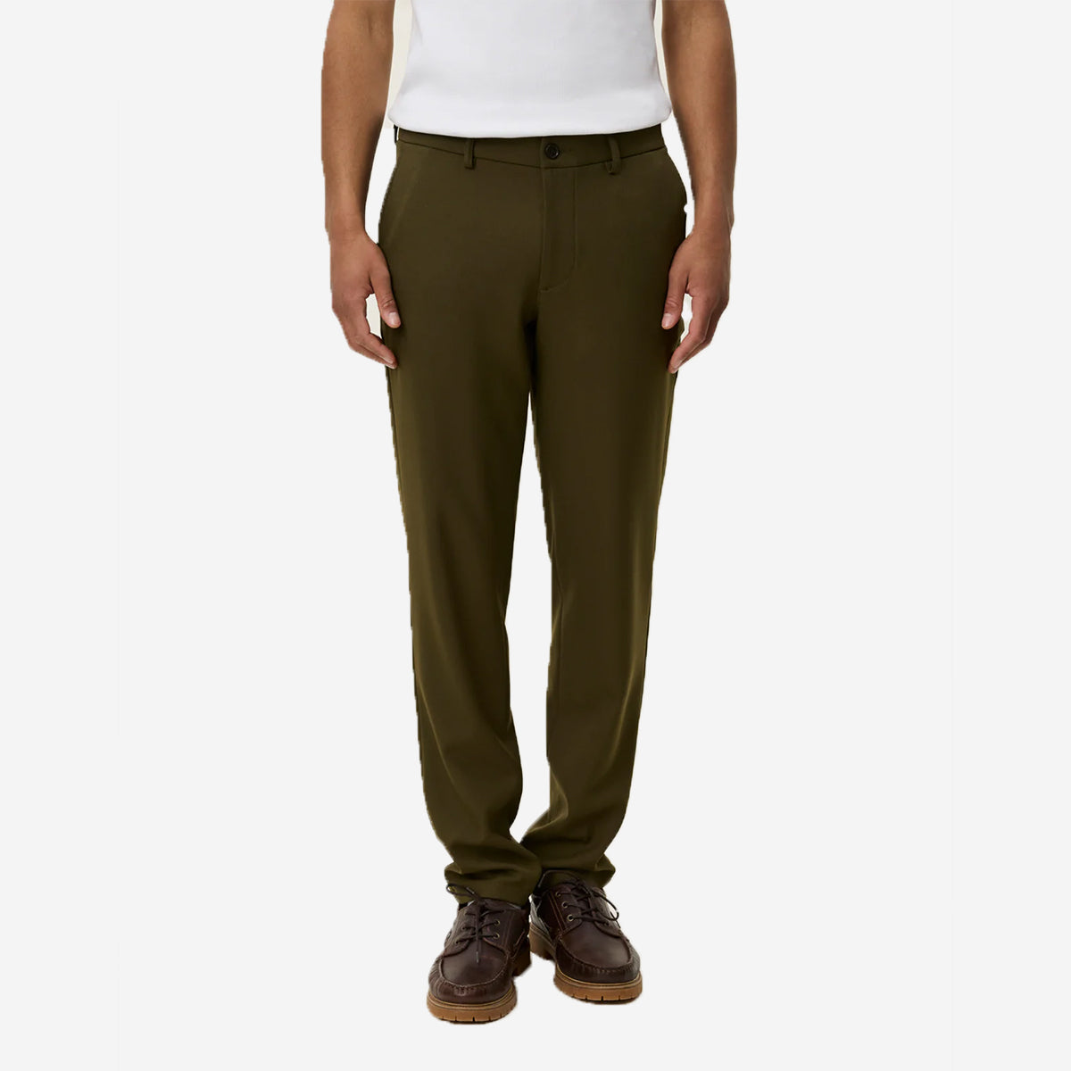 Como Regular Suit Pants - Military Olive