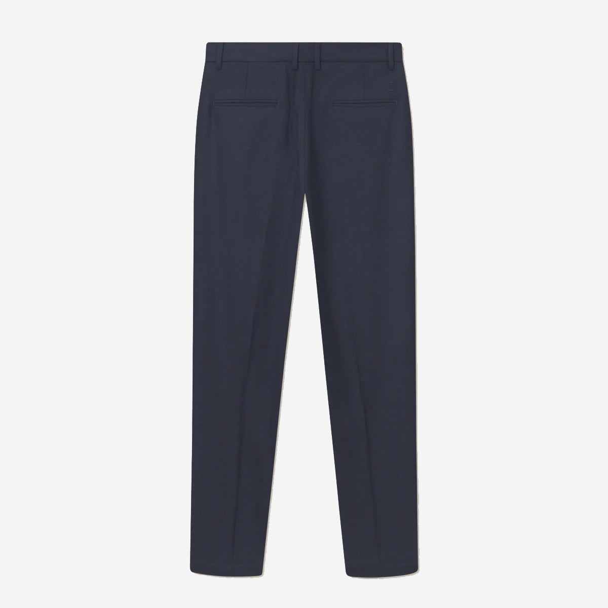 Como Regular Wool Suit Pants - Dark Navy