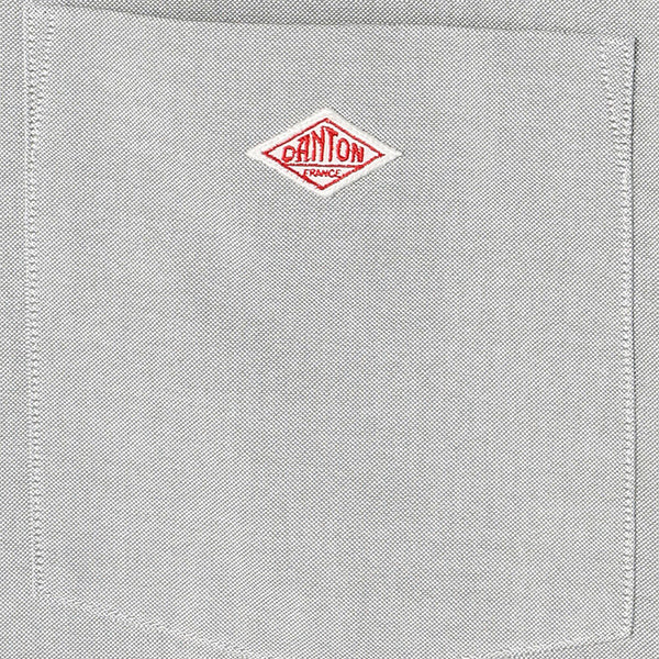 Coolmax Oxford BD S/S Shirt - Light Charcoal