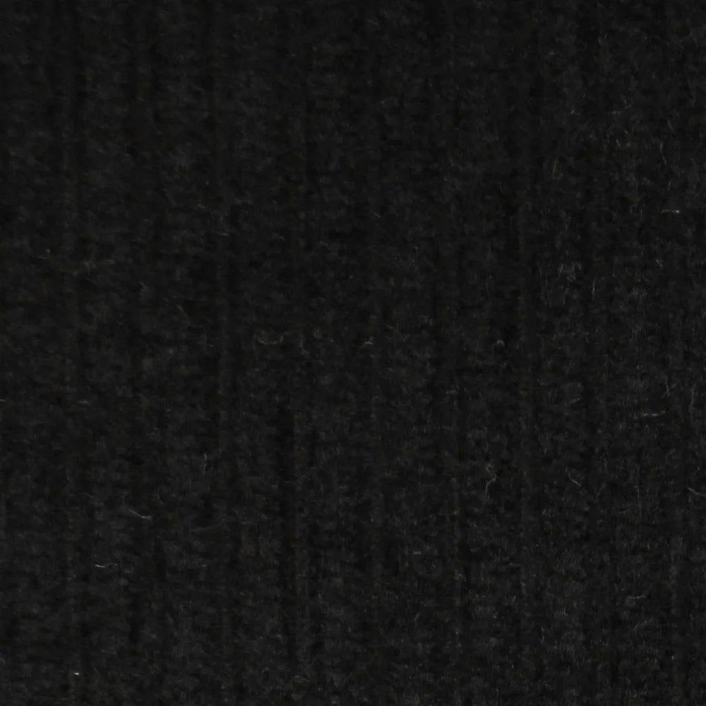 Corduroy Zip Overshirt Blouson - Black