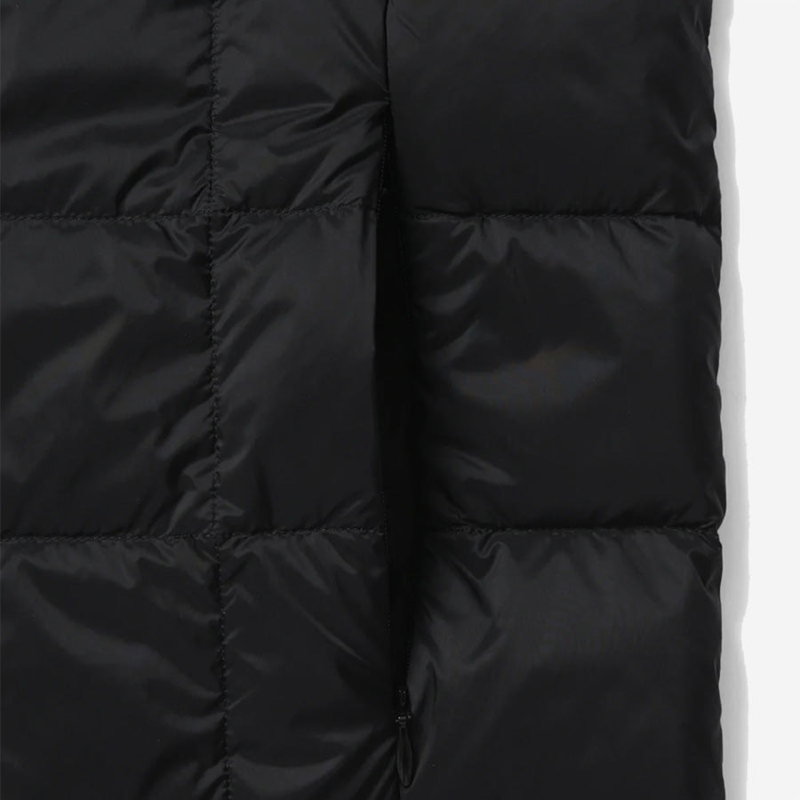 Crew Neck Button Down Vest - Charcoal