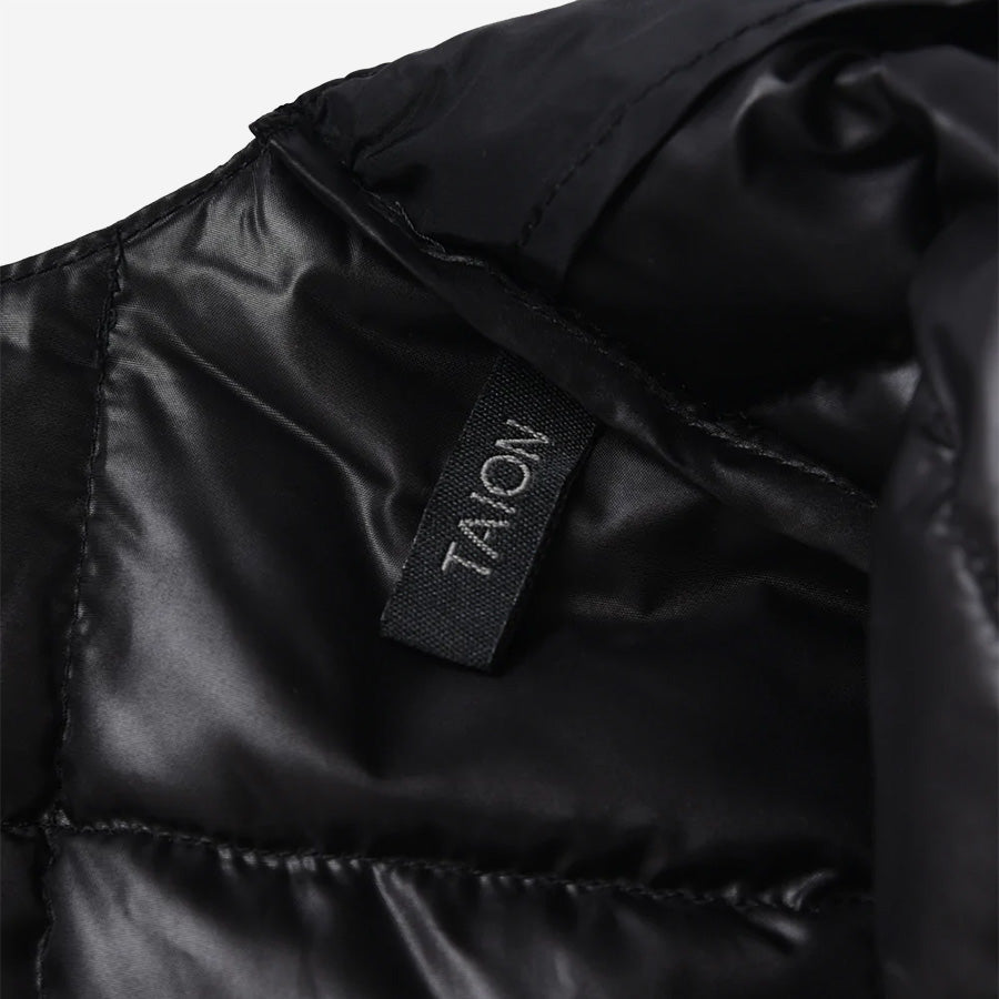 Crew Neck Button Down Vest - Charcoal