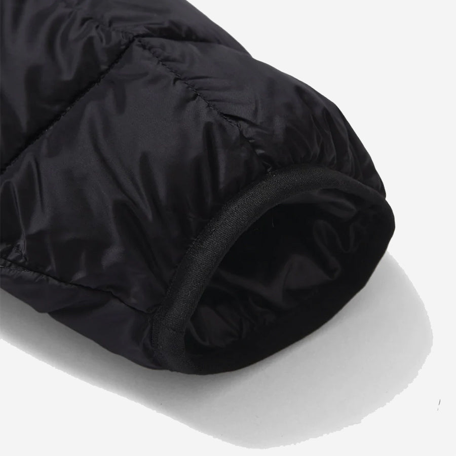 Crew Neck Pocket Down Pullover - Dark Charcoal