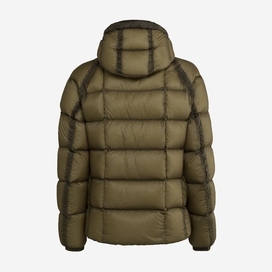 DD Shell Hooded Down Parka - Olive