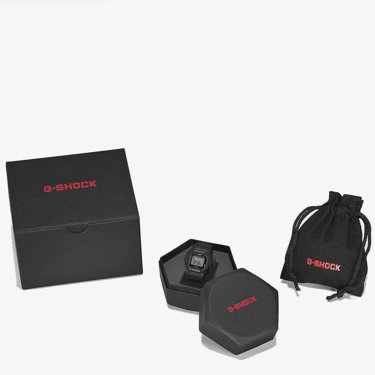 G-SHOCK Nano DWN-5600-4 Ring Watch - Red