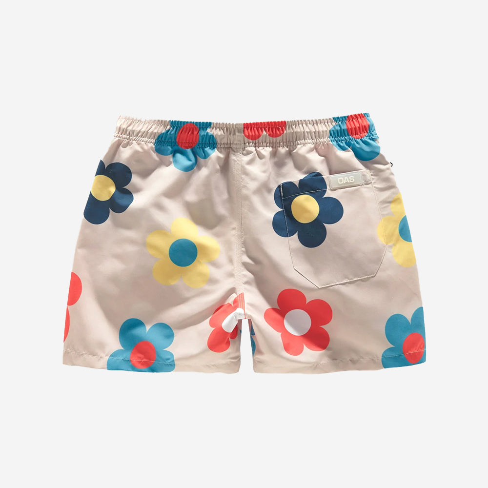 Daisy Mid-Length Swim Shorts - Multi Floral