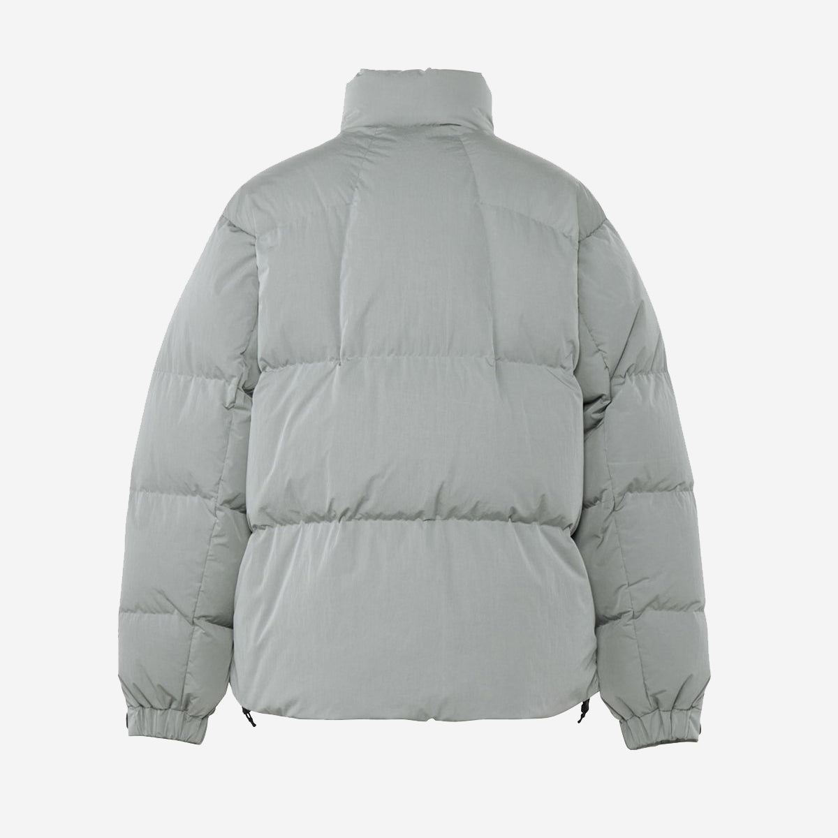 Dope Dyed Ripple Nylon Down Jacket - Dark Navy