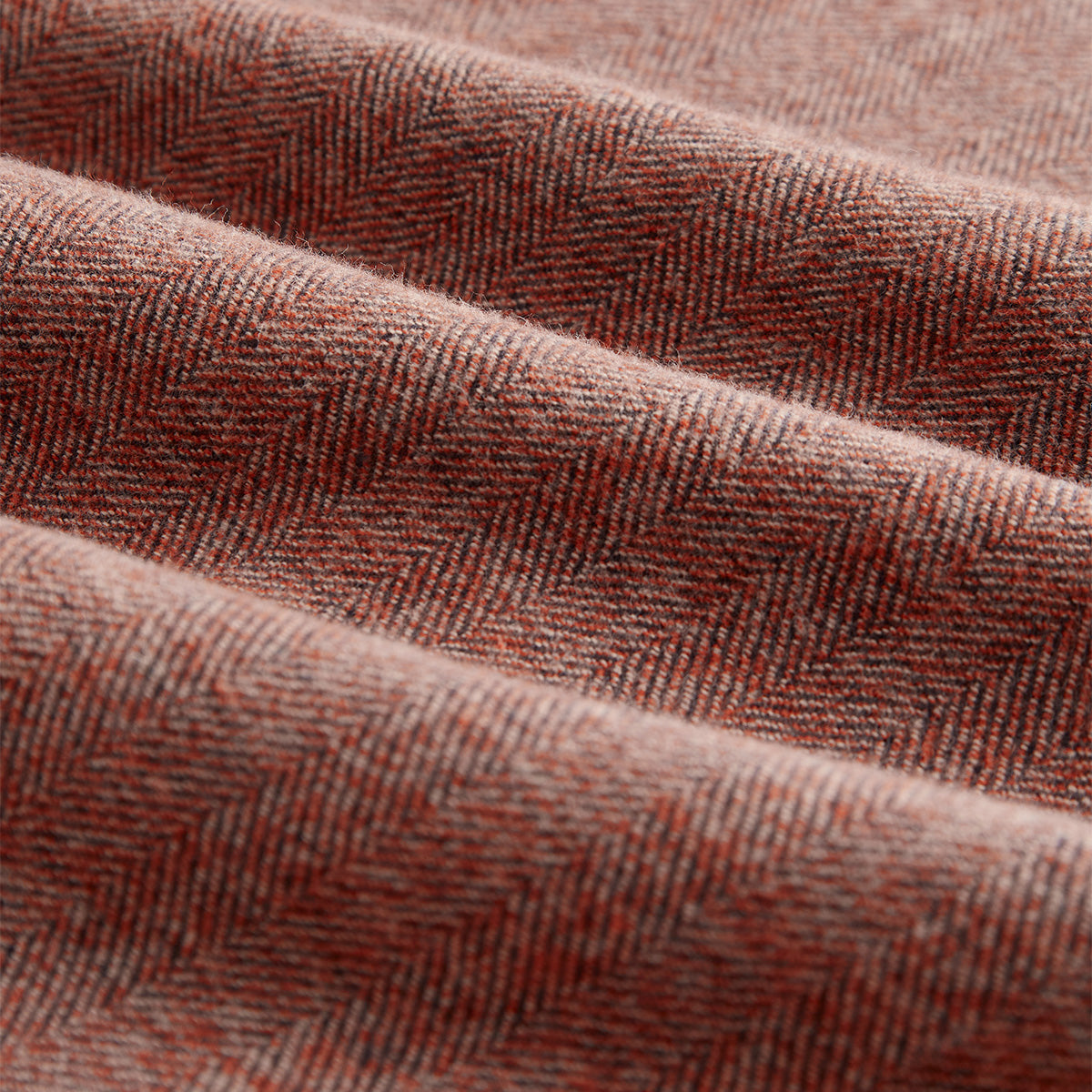 Espiga Herringbone Flannel Shirt - Clay