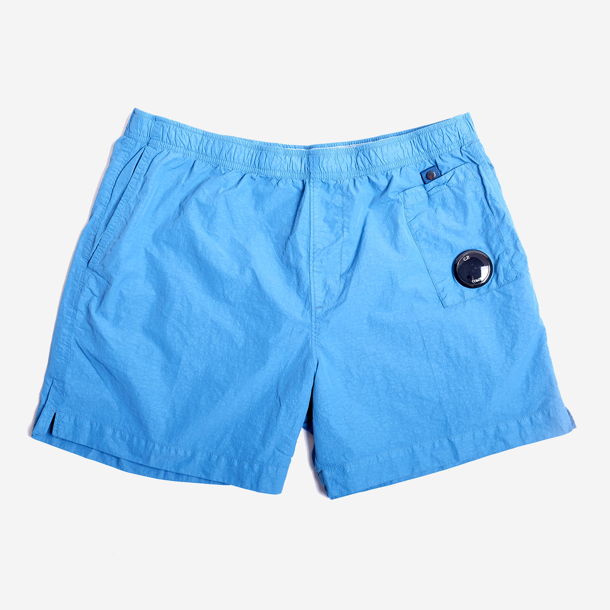 C.P. Company - Flatt Nylon Utility Swim Shorts - Ink Blue – Muddy George