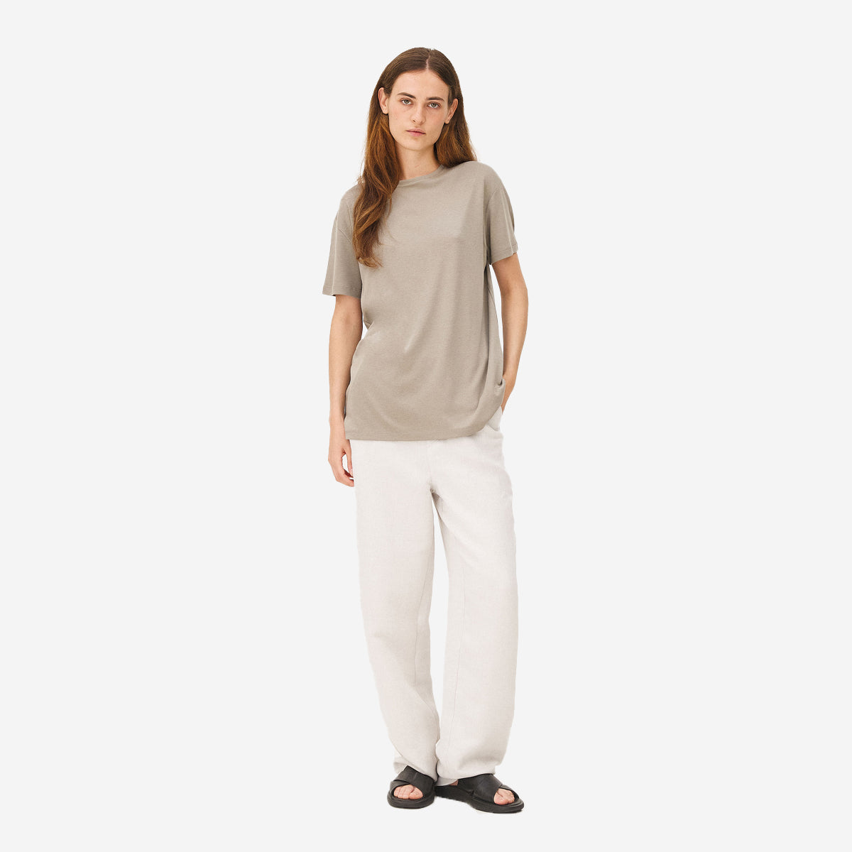 Faro Lyocell/OC Tee - Olive