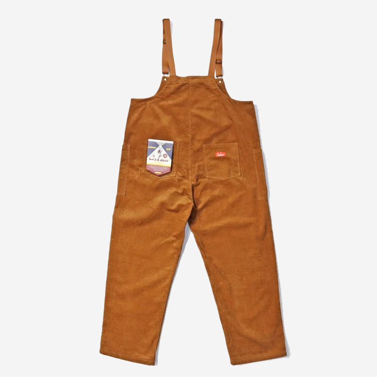 Fisherman's Bib Overall - Brown Corduroy